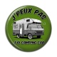 Cabochon Résine - j'peux pas j'ai camping car