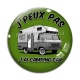 Cabochon Verre - j'peux pas j'ai camping car