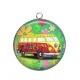 Pendentif Cabochon Argent - van