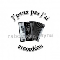 j'peux pas j'ai accordéon