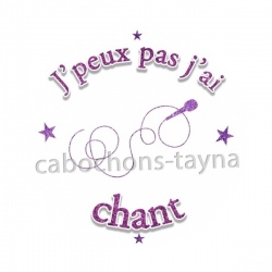 j'peux pas j'ai chant