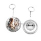 Porte clés décapsuleur - la femme et le dreamcatcher