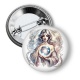 Badge - femme spirituel