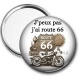 Miroir de poche - j'peux pas j'ai route 66