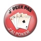 Cabochon Résine - cabochon j'peux pas j'ai poker
