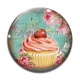 Cabochon Verre - cup cake