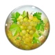 Cabochon Verre - raisin