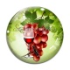 Cabochon Verre - raisin