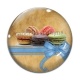 Cabochon Verre - macaron