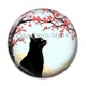 Cabochon Résine - chat