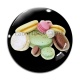 Cabochon Verre - macaron