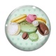 Cabochon Verre - macaron