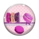 Cabochon Verre - macaron