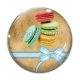 Cabochon Verre - macaron