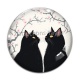 Cabochon Verre - chat