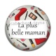 Cabochon Résine - la plus belle maman