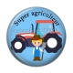 Cabochon Résine - super agriculteur