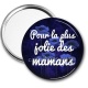 Miroir de poche - pour la plus jolie des mamans