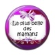 Cabochon Résine - pour la plus jolie des mamans