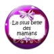 Cabochon Verre - pour la plus jolie des mamans
