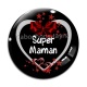 Cabochon Verre - super maman