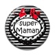 Cabochon Résine - super maman