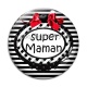 Cabochon Verre - super maman