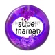 Cabochon Résine - super maman