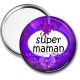 Miroir de poche - super maman