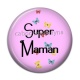 Cabochon Résine - super maman