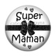 Cabochon Résine - super maman