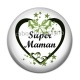 Cabochon Résine - super maman
