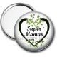 Miroir de poche - super maman