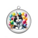 Pendentif Cabochon Argent - chaton
