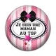 Cabochon Résine - je suis une maman au top