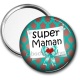Miroir de poche - super maman