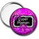 Miroir de poche - super maman