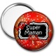 Miroir de poche - super maman