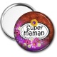 Miroir de poche - super maman