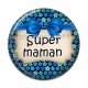 Cabochon Résine - super maman