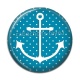 Cabochon Résine - ancre de bateau