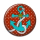Cabochon Résine - ancre de bateau