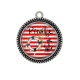 Pendentif Cabochon Argent - pirate des mers