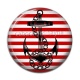 Cabochon Résine - ancre de bateau