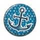 Cabochon Résine - ancre de bateau