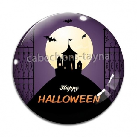 Cabochon Verre - Halloween