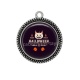 Pendentif Cabochon Argent - Halloween