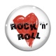 Cabochon Verre - rock N roll