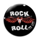 Cabochon Verre - rock N roll