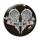 Cabochon Verre - rock N roll